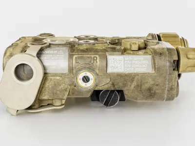 EOTech NGAL Laser Aiming Device Low-poly 3D model