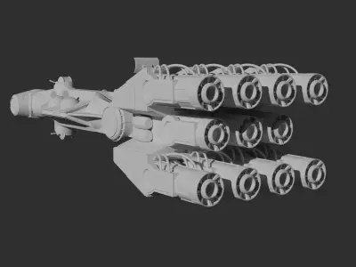 Star Wars CR90 Corvetta 3D model