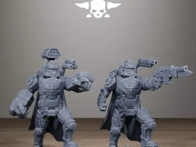 Vaskar Heavy Squad 3D print model