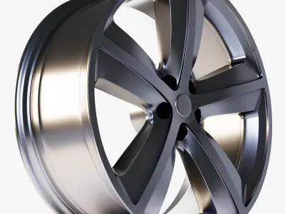 Vehicle Rim 3D model