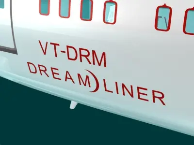 Air India 787 - 8 Dreamliner 3D model