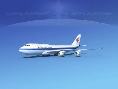 Boeing 747-400 Air China Cargo 3D model