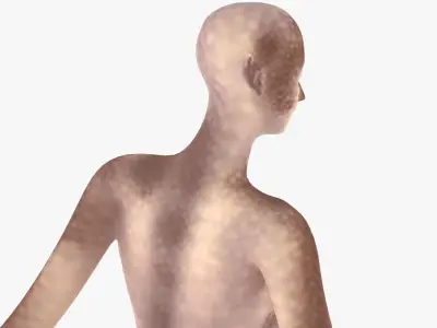 Mermaid Low-poly 3D model