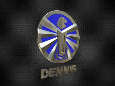 dennis logo 3D model