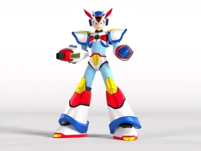 Megaman X Max Armor - Mega Man X3 3D model