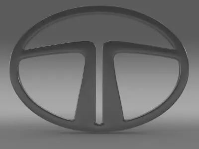 Tata Logo 3D model