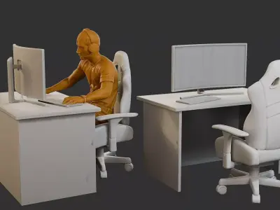 Video Game Player VGP1 006 3D print model