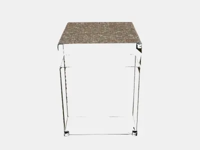 SOLLERON Sectional 1-seater garden Low-poly 3D model