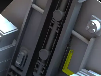 SR71 Ejection seat HDwork 3D print model