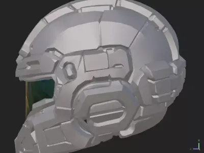 Phantom Low-poly 3D model