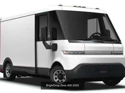 BrightDrop Zevo 2022 3D Model Pack