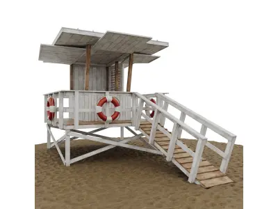 Rescue tower 1 3D model