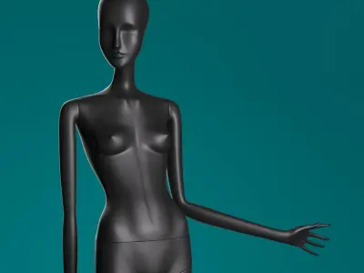 Mannequin 602 coll60 3D model