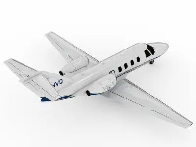 Cessna 525 CJ1 plus Citation Jet 3D model