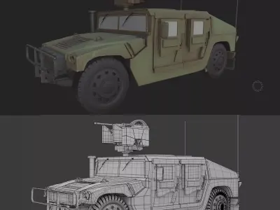 HMMWV 3D model