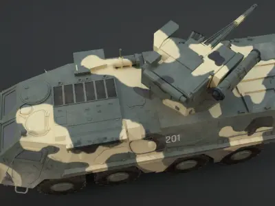 BTR-4 Bucephalus 3D model