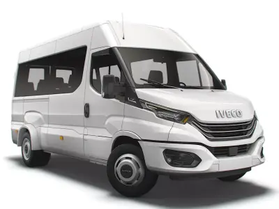 Iveco Daily Minibus L3H2 2022 3D model