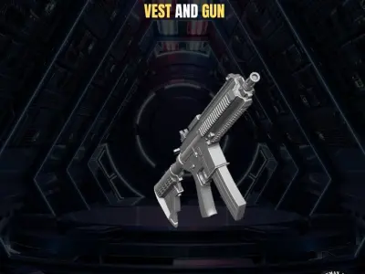 Hunter Trooper Kit for Action Figures 3D print model