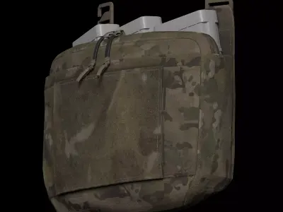 Ferro Concepts DOPE Front Flap Low-poly 3D model