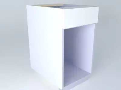S0D1FD kitchen cabinet Free 3D model