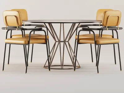 Dining Set 28 3D model