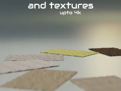 3D carpets Pack of 10 variants Free low-poly 3D model