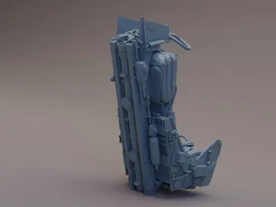 Buccaneer Martin Baker Mk6 Ejection Seats 3D print model