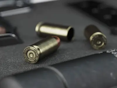 AMT Hardballer - Silverballer 3D model