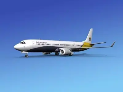 Boeing 737-900ER Monarch 3D model