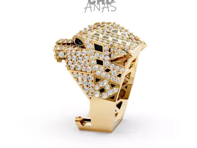 Cartier Ring Free 3D print model