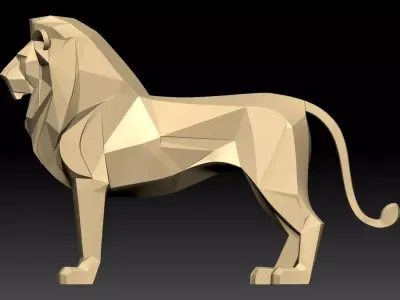 The Lion 3D model