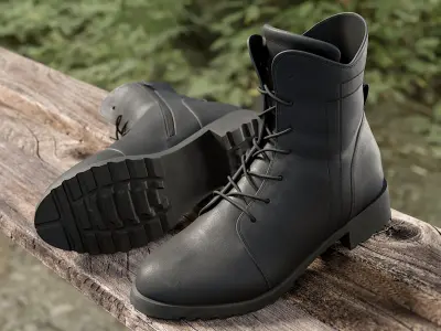 Boots Collection 3D model