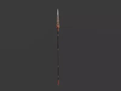 Spear 05 Low-poly 3D model purchase