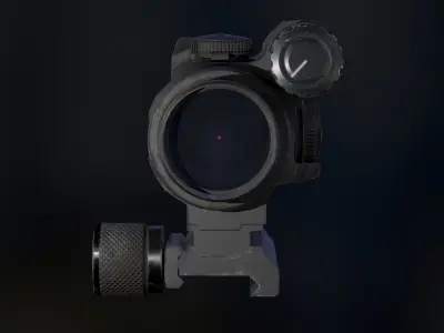 Weapon Attachments - Vol 01 - UE4 Game Ready Low-poly 3D model