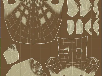 Low Poly - Ankylosaurus Rig Free low-poly 3D model