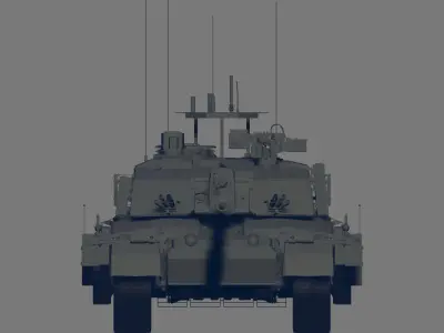 Challanger 2 TES 3D model