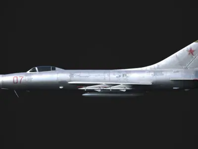 su-9 Fishpot Low-poly 3D model