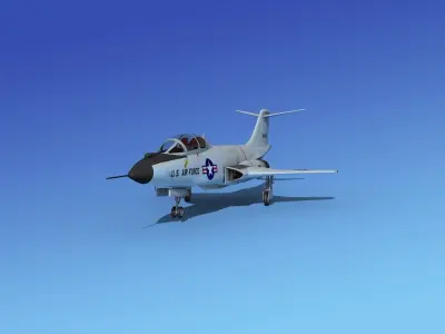 McDonnell F-101B Voodoo V09 3D model