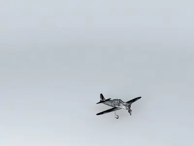 Mitsubishi Zero Free 3D model