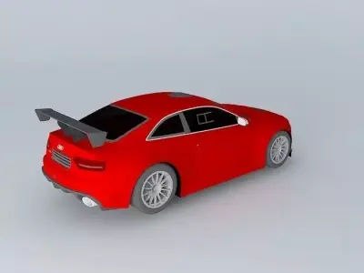 Modified Audi RS5 GT2 Concept Free 3D model