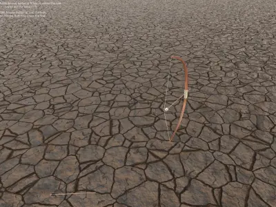 Game Ready Bow And Arrows Low-poly 3D model