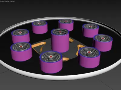 Sky Jet Ski - Concept 3D print model