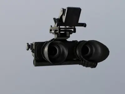 PSV 7 night vision goggles Low-poly 3D model