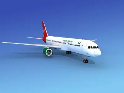 Boeing 757-200 Virgin Nigeria 3D model