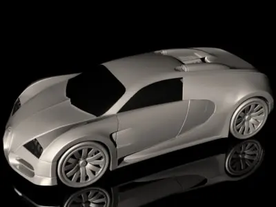Bugatti Veyron Free 3D model