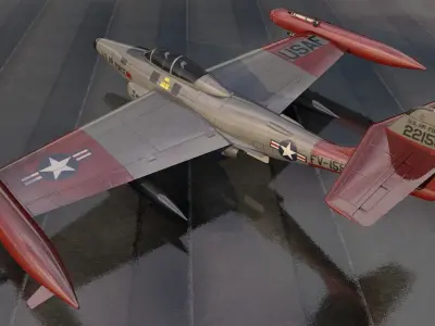 Northrop F-89 Scorpion 3D model