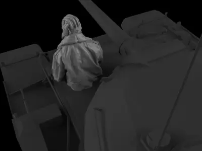 Tank Crew 3D print model