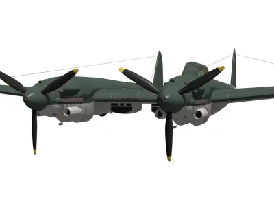 Savoia-Marchetti SM92 3D model