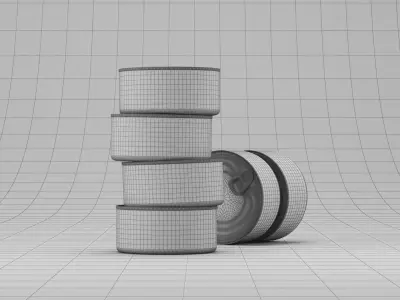 CANNED TUNA 3D model