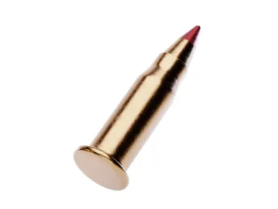 17 Hornady Mach 2 Bullet 3D model